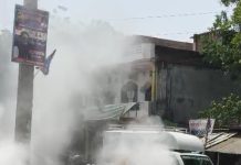 चलती बाइक बनी आग का गोला, मची अफरातफरी