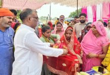 जन चौपाल में राज्य मंत्री ने सुनीं समस्याएं