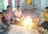 बभनौटी में शोक सभा आयोजित कर भरत भूषण तिवारी को दी गई श्रद्धांजलि