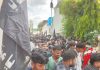 खनवाई में निकला दसवां शोहदा-ए-कर्बला का जुलूस, हजारों अकीदतमंद हुए शामिल