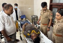 एक लाख का इनामी बदमाश मुठभेड़ में ढेर,एसटीएफ और खोराबार पुलिस की संयुक्त कार्रवाई, मुख्य आरक्षी घायल