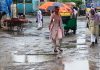 बरसात में बदहाल हुई नगर की प्रमुख सड़कें, जलभराव और गड्ढों से बढ़ा हादसों का खतरा