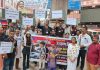 गोदौलिया चौराहे पर मानवाधिकार संरक्षण मिशन का जनजागरूकता अभियान