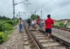 मालगाड़ी की चपेट में आने से अज्ञात व्यक्ति की मौत, शव के हुए कई टुकड़े