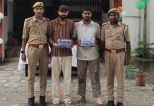 पुलिस ने दो शातिर बदमाशों को दबोचा, पिस्टल-तमंचा बरामद